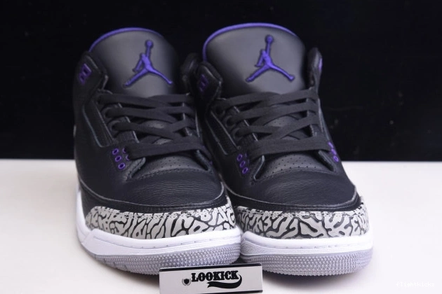 Black Air Retro Court CT8532-050 Purple 3 Jordan 0910